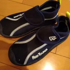 使用一回　REEF Tourer マリンシューズ ネイビー
