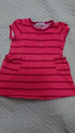 familiar　春夏半袖ワンピース