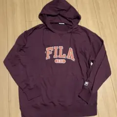FILA フィラ フード付きパーカー バーガンディ XLのサムネイル