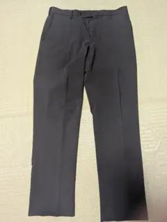感動パンツ　UNIQLO ネイビー スラックス ウエスト82cm 股下76cm
