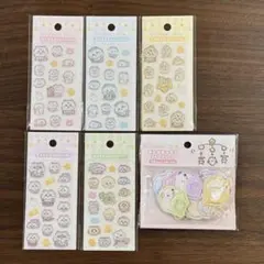 ちいかわ ミニミニぷっくりシール 5種類 ＋ おしりもっちりフレークシール