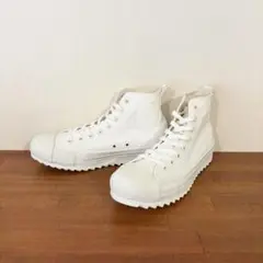 美品　コンバース　オールスター　シャーク　26.5センチ　ホワイト　キャンバス