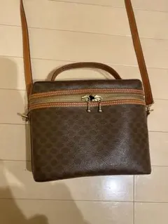 CELINE マカダム ショルダーバッグ