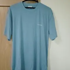 Columbia コロンビア Tシャツ ライトブルー L新品３時間タイムセールのサムネイル
