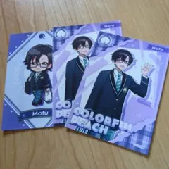 からぴち　もふ　ブロマイド　カラフルピーチ