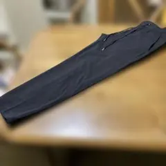 ブラック ドローストリング スラックス