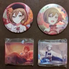 プロセカ　メイコ　アニバーサリー　缶バッジ　ノーブルアート　グリッター缶バッジ