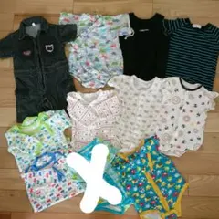 80 男の子 ロンパース