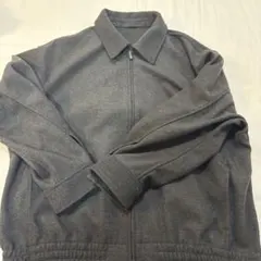グレー XL ジッパー付きジャケット