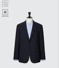 ユニクロ　感動ジャケット　カスタムオーダー　XS　ネイビー