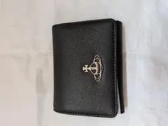 新品 Vivienne Westwood 三つ折り財布 ブラック