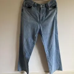 ライトブルー ストレートデニム