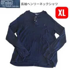 ヘンリーネック 長袖カットソー