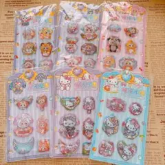 ベイビースリー　キャラクター　ウォーターシール　6枚セット