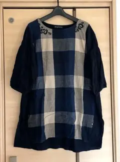 ドラッグストアーズ 5分袖チュニックプルオーバー