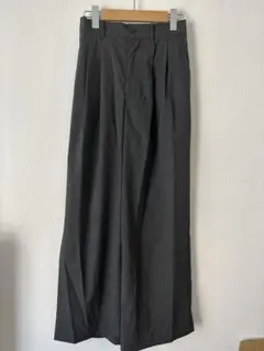 【完売品】Adoon plain アソート2タックワイドスラックス　ストライプ