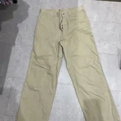 EDWIN チノパン ストレートパンツ ベージュ 36×33 XL 汚れあり - メルカリ