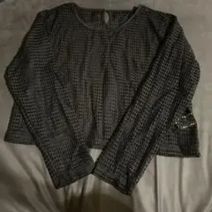 DAZY メッシュ　アミアミ　トップス