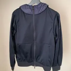 12/10限り！ WILLLOUNGE ネイビー フード付き ダウンジャケット