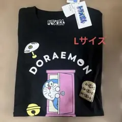 （新品）ドラえもん DORAEMON Tシャツ 黒　サイズL