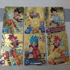 ドラゴンボールヒーローズ　6枚セット売り