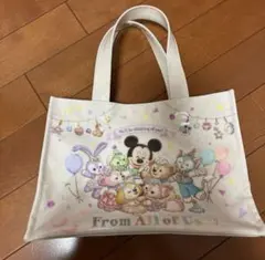 ダッフィー＆フレンズ フロムオールオブアス　トートバッグ ディズニーシー