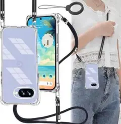 Google Pixel 9aケース グーグルピクセル9a ショルダーストラップ
