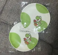 【即日発送‼️】ファミマ ヨッシー豆皿【緑／未開封】 2枚
