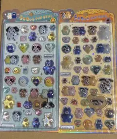 【正規品】　モジョジョジョ　うるちゅるポップシール　mojojojo