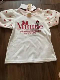 【新品未使用タグ付き】リトシー ミニーTシャツ