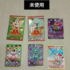 開運コロシアム　限定キラカード　パック　カード4枚　プレイ用シート　セット