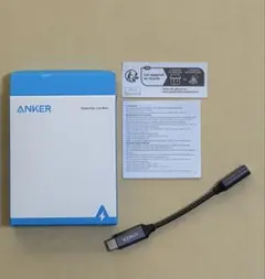 【新品・箱あり】Anker USB-C & 3.5mm オーディオアダプタ