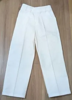 新品タグ付 URBANRESEARCHROSSO ベーシックチノパンツ 白 38