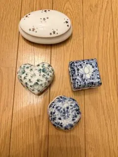 陶器製 小物入れ 4点セット