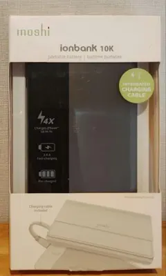 【未使用】モバイルバッテリー 10K moshi ionbankのサムネイル