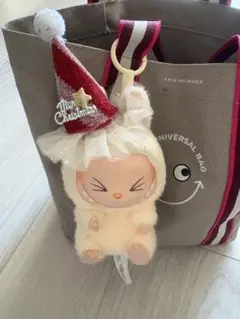 ラブブ★Have a Seat SISI 黄色★ラブブ＋クリスマス帽子セット