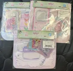プリキュア 一番くじ H賞 ジッパーバッグ＆ステッカー 3種セットのサムネイル