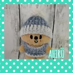 ❤skzoo10cm ハンクオッカ サイズ モフモフ ボンボンニット帽＆セーター