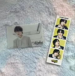 なにわ男子 POPMALL Alpha フォトカード 大西流星2枚セット