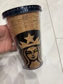 【新品未使用】Starbucks スターバックス コルク風タンブラー 473ml