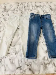 ZARA デニムパンツ 18-24ヶ月 2枚セット［92㎝］