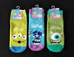 【新品】Disney　靴下　3足セット（約22～24cm）