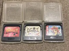 SEGA GAME GEAR ソフト3個セット