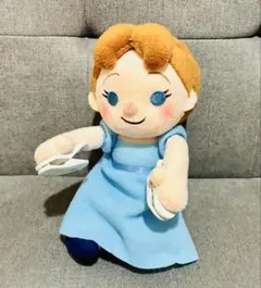 【ウェンディ】肩のせ　東京ディズニーリゾート ピーターパン ぬいぐるみクリップ