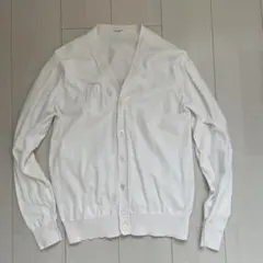 【UNITED ARROWS】カーディガン・ホワイト・メンズ