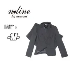 レディースM◇NOZOMI LINE◇オールシーズンスーツ上下セット　黒