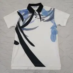 YONEX ポロシャツ L 青黒グラデーション