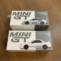 MINI GT LB☆Works Nissan GT-R Matte White - メルカリ