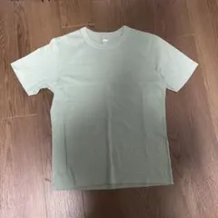 グレー クルーネック Tシャツ