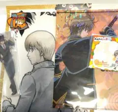 銀魂沖田総悟セットＢカレンダーポスター クリアファイル 付箋メモ用紙ラバスト